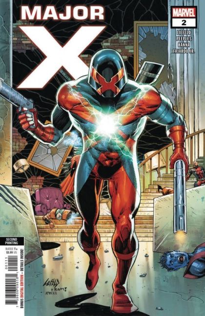 Major X, Vol. 1 #2C (2nd Printing) Cover