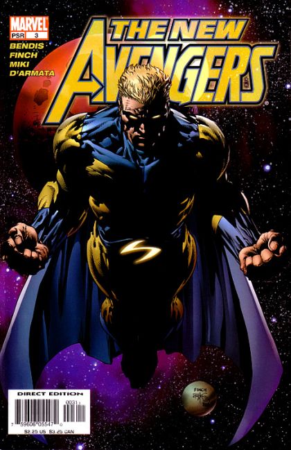 New Avengers, Vol. 1 #3A (David Finch Regular) Cover
