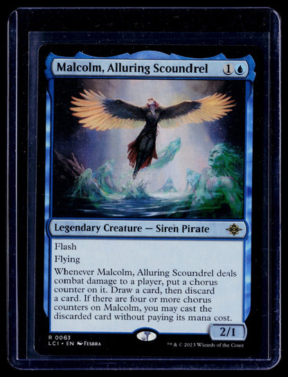 Malcolm, Alluring Scoundrel R The Lost Caverns of Ixalan 63 NM