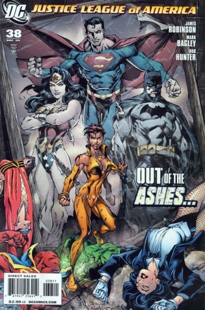 Justice League of America, Vol. 2 #38A (Mark Bagley & Rob Hunter Regular Cover) Cover