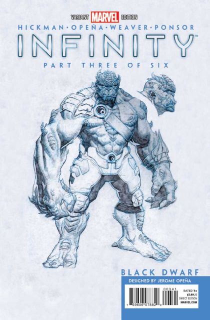 Infinity #3D (Jerome Opeña Design Variant Cover) Cover