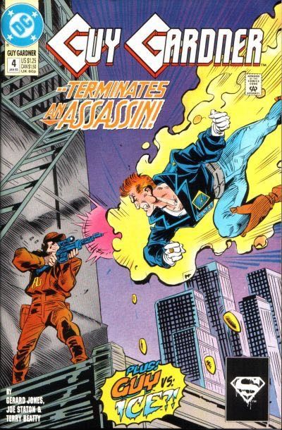 Guy Gardner: Warrior #4A (Direct Edition) Cover