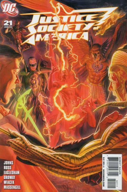 Justice Society of America, Vol. 3 #21A (Alex Ross Regular Cover) Cover