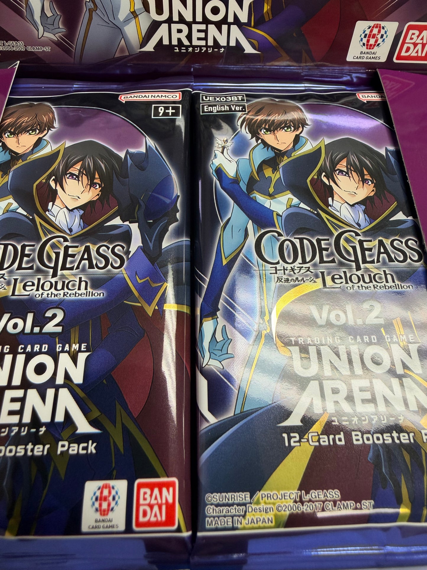 Union Arena: Code Geass Vol#2 Single Pack
