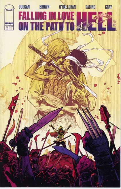 Falling In Love On The Path To Hell #3A (Garry Brown Regular) Cover