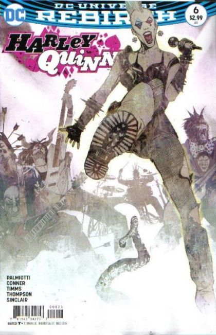 Harley Quinn, Vol. 3 #6B (Variant Bill Sienkiewicz Cover) Cover