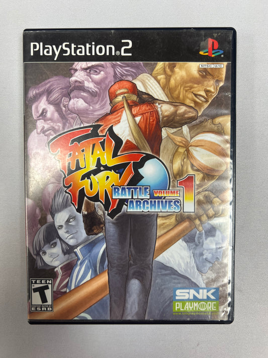 Playstation 2: Fatal Fury Battle Archives Volume #1