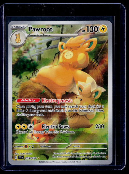 Pawmot Holo Illustration Rare SV01: Scarlet & Violet Base Set 209/198 NM