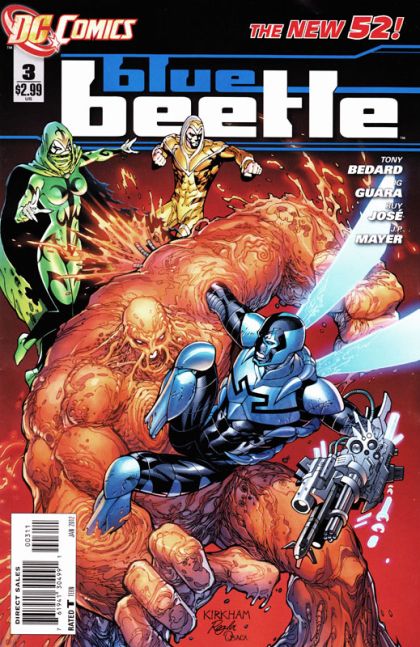 Blue Beetle, Vol. 9 #3 (Tyler	Kirkham Regular) Cover