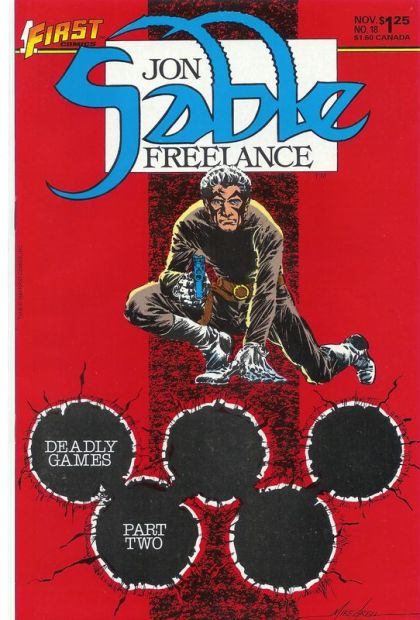 Jon Sable, Freelance #18 Cover