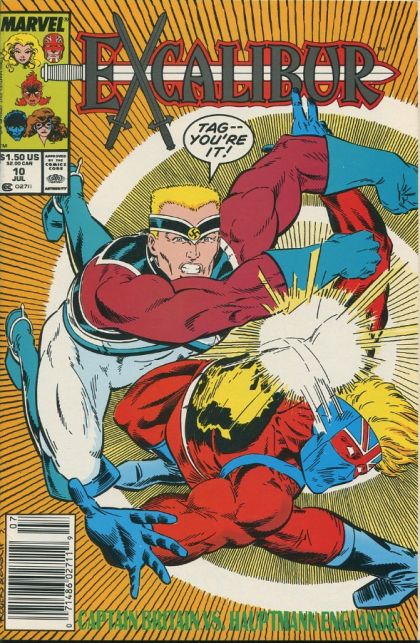 Excalibur, Vol. 1 #10B (Newsstand Edition) Cover