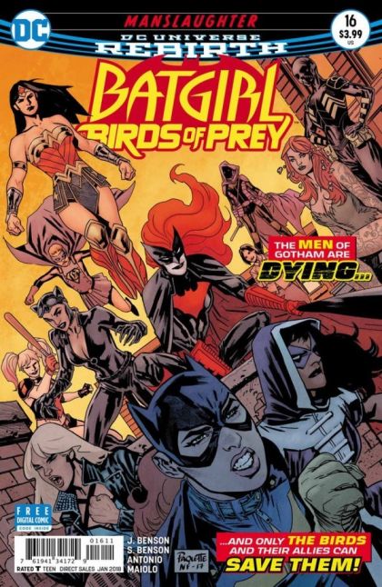 Batgirl And The Birds Of Prey #16A (Paquette & Fairbairn Cover) Cover