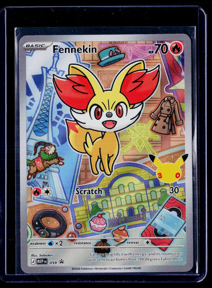 Fennekin Holo Promo ME: Mega Evolution Promo 059 NM