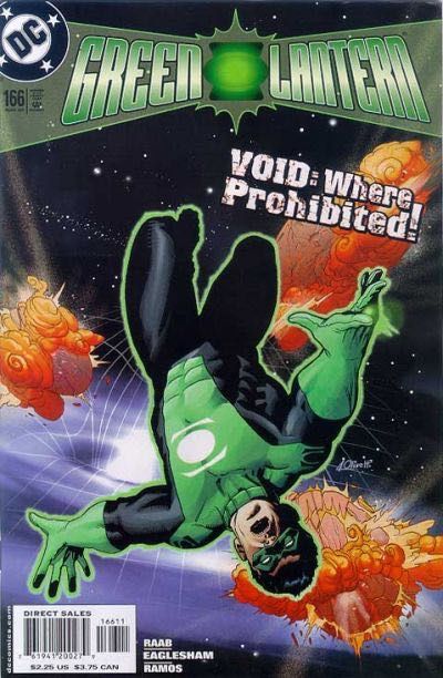 Green Lantern, Vol. 3 #166A (Direct Edition) Cover