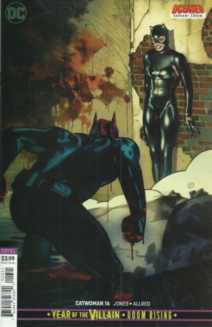 Catwoman, Vol. 5 #16B (Variant Viktor Kalvachev DCeased Cover) Cover