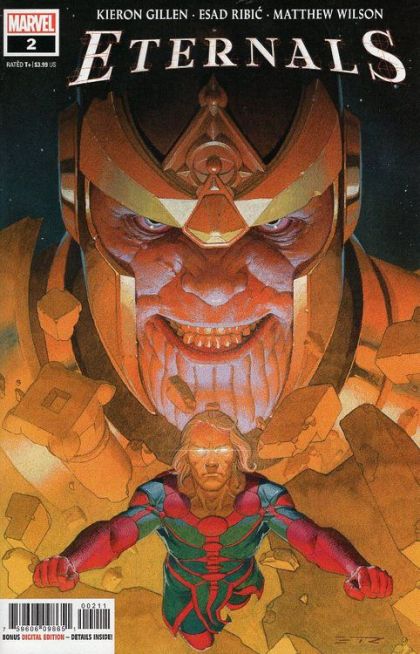 Eternals, Vol. 5 #2A (Esad Ribic regular) Cover