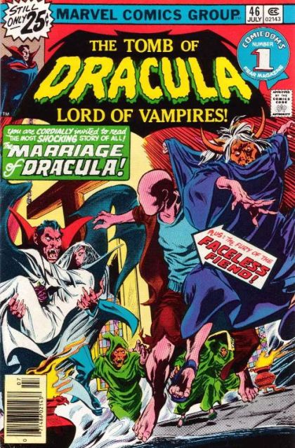 Tomb of Dracula, Vol. 1 #46A Cover