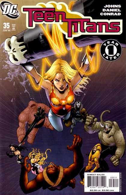 Teen Titans, Vol. 3 #35A (Direct Edition) Cover