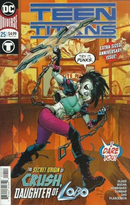 Teen Titans, Vol. 6 #25A (Regular Robson Rocha & Daniel Henriques Cover) Cover