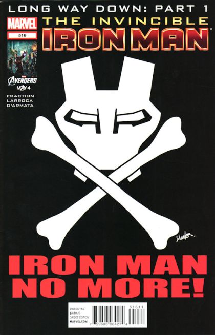 Invincible Iron Man, Vol. 1 #516 (Salvador Larroca Cover) Cover