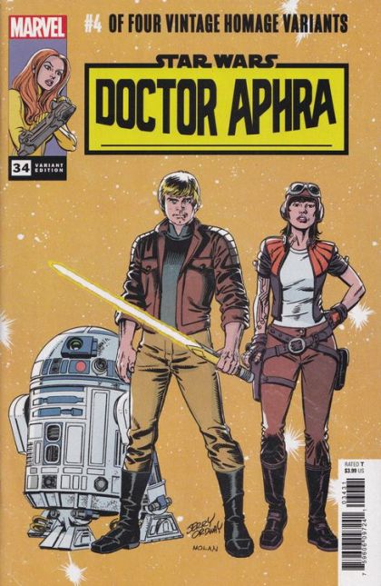 Star Wars: Doctor Aphra, Vol. 2 #34C (Jerry Ordway Homage Variant) Cover