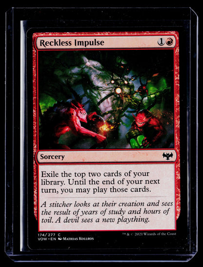 Reckless Impulse C Innistrad: Crimson Vow 174 NM