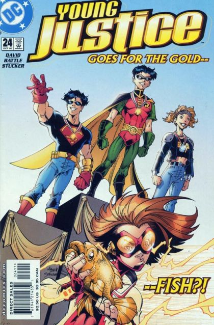 Young Justice, Vol. 1 #24 Cover