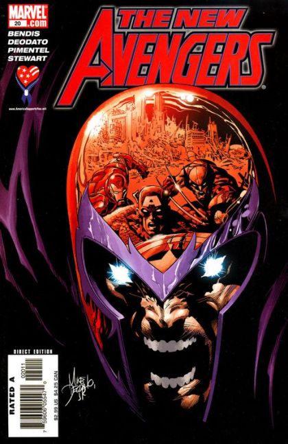 New Avengers, Vol. 1 #20A (Mike Deodato Jr. Regular) Cover