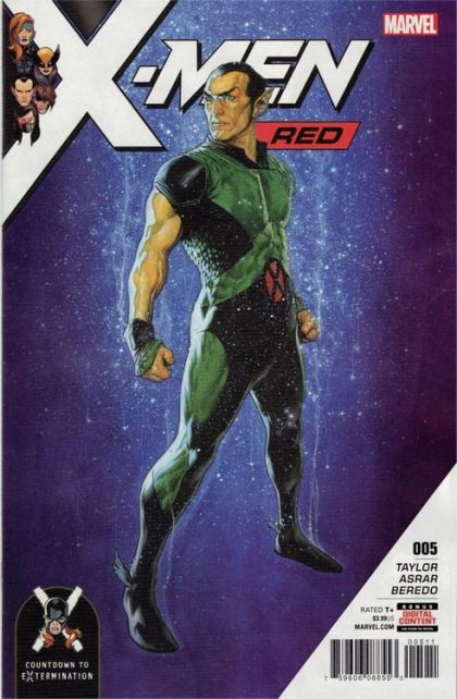 X-Men: Red, Vol. 1 #5A (Regular Travis Charest Cover) Cover