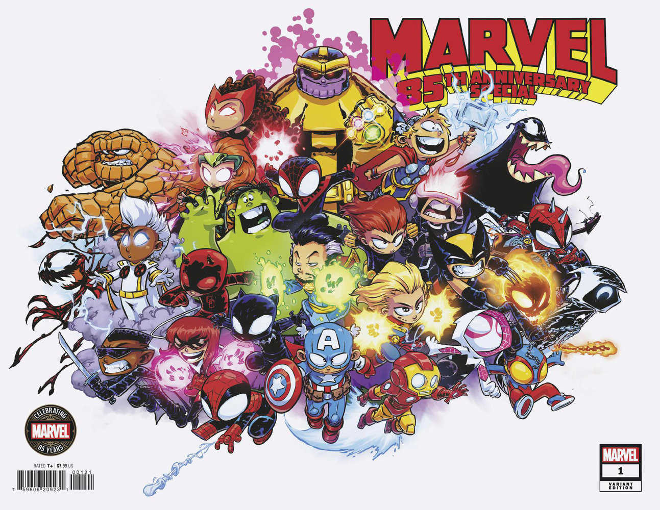 Marvel 85th Anniversary Special #1 Skottie Young Wraparound Variant