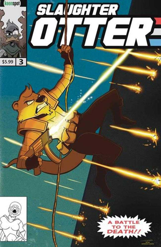 Slaughter Otter #3 Cover B J Hammond G.I. Joe Arah #21 Homage Variant