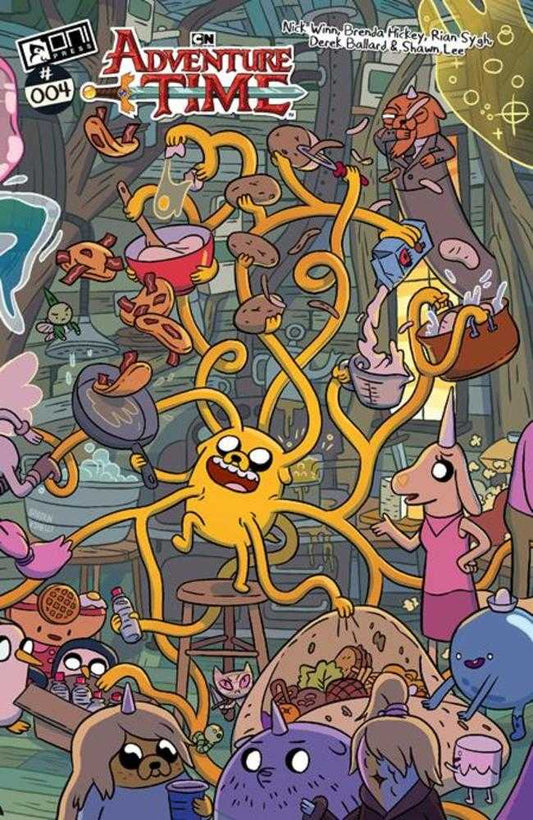 Adventure Time (2025) #4 Cover D 1 in 10 Shelli Paroline Braden Lamb Infinite Interlocking Variant mo