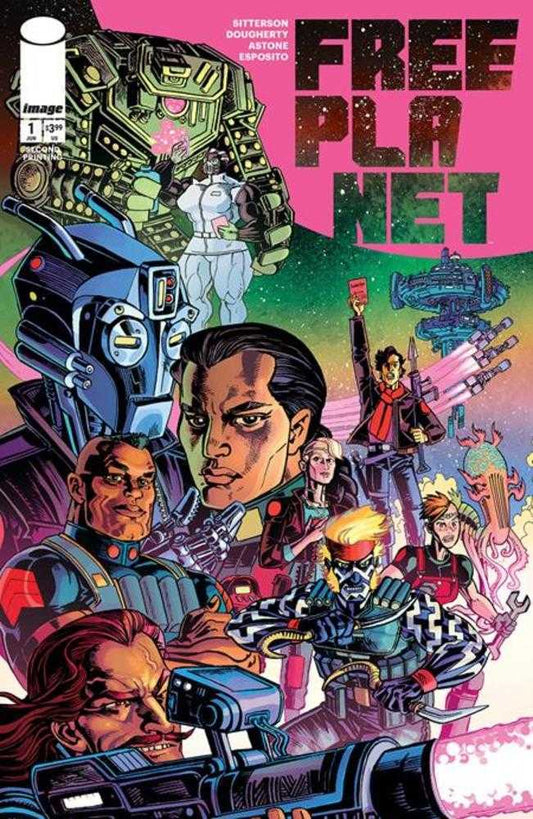 Free Planet #1 2nd Print