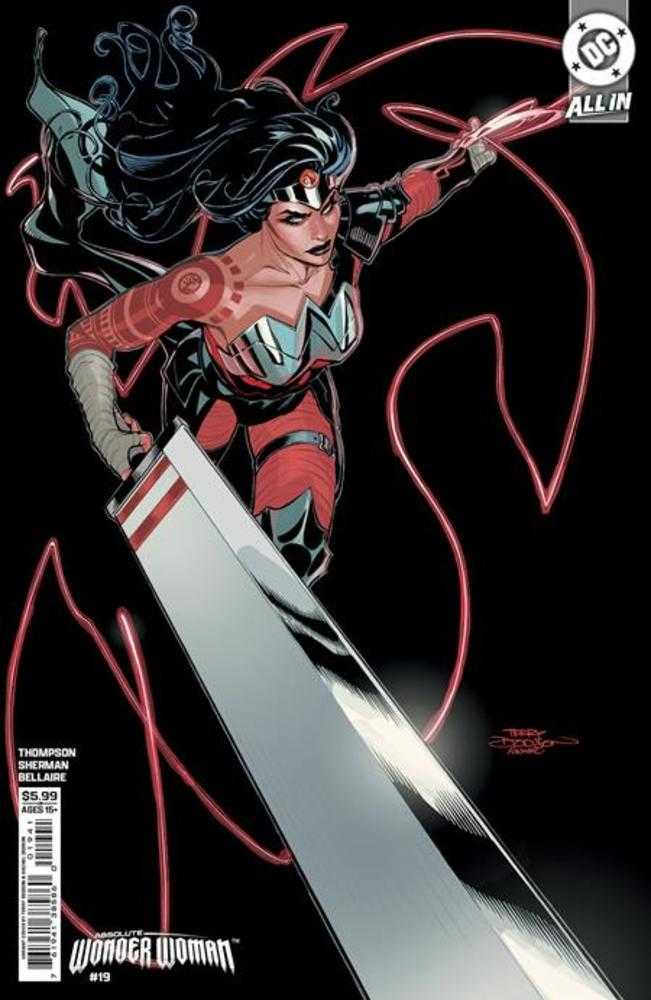 Absolute Wonder Woman #19 Cover D Terry Dodson Card Stock Variant
