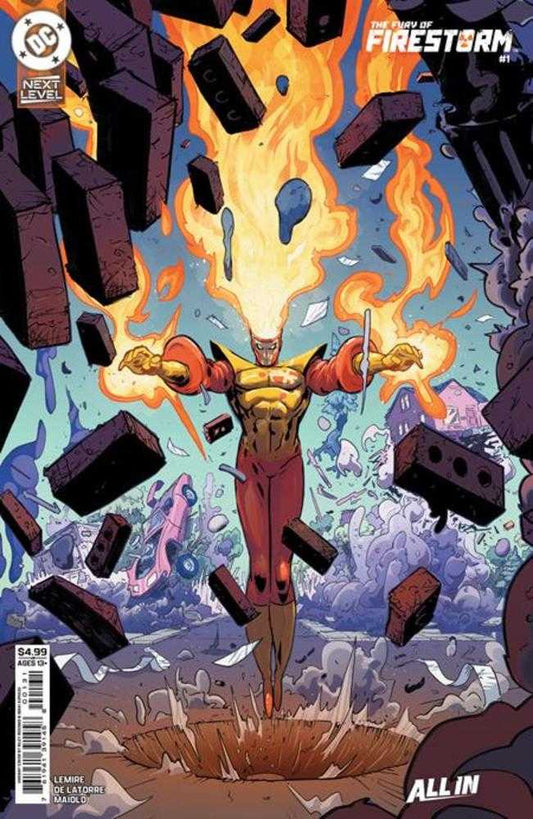 Fury Of Firestorm #1 (Of 6) Cover B Riley Rossmo Card Stock Variant