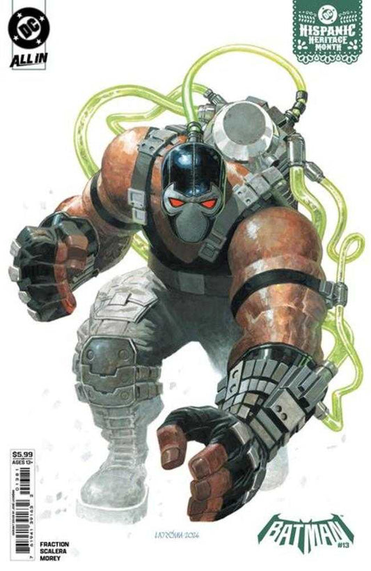 Batman #13 Cover G Jose Ladronn Hispanic Heritage Month Card Stock Variant (Batman Bad Seeds)