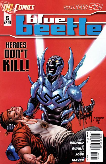Blue Beetle, Vol. 9 #5 (Tyler	Kirkham Regular) Cover