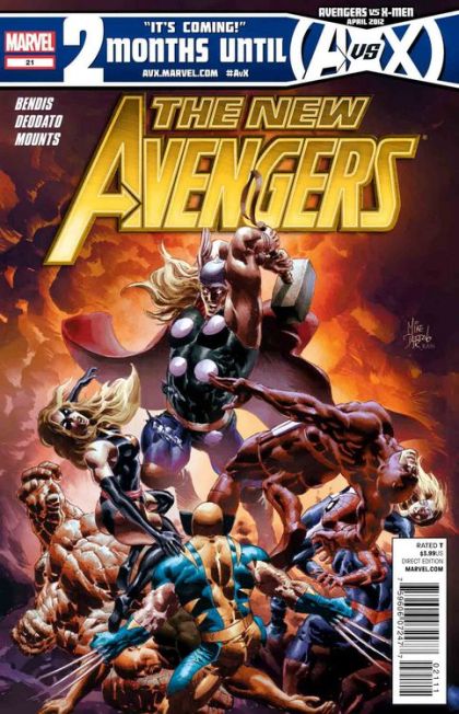 New Avengers, Vol. 2 #21A (Regular Mike Deodato Jr. Cover) Cover
