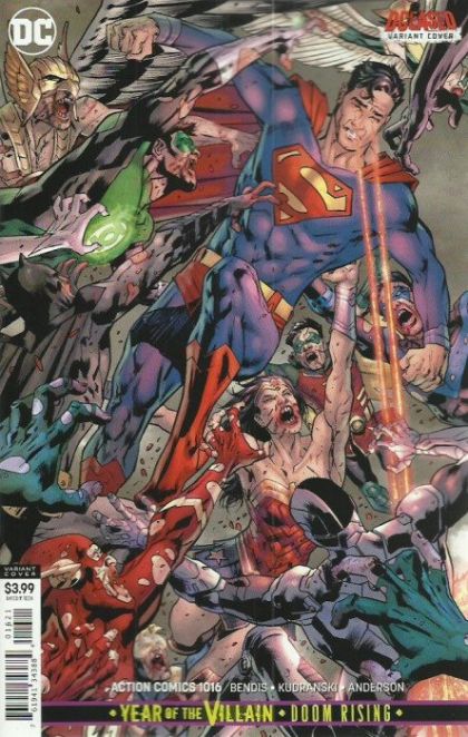 Action Comics, Vol. 3 #1016B (Bryan Hitch DCeased Variant) Cover
