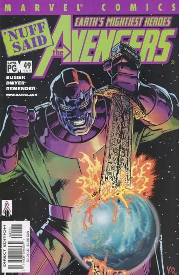 The Avengers, Vol. 3 #49A (Direct Edition) Cover