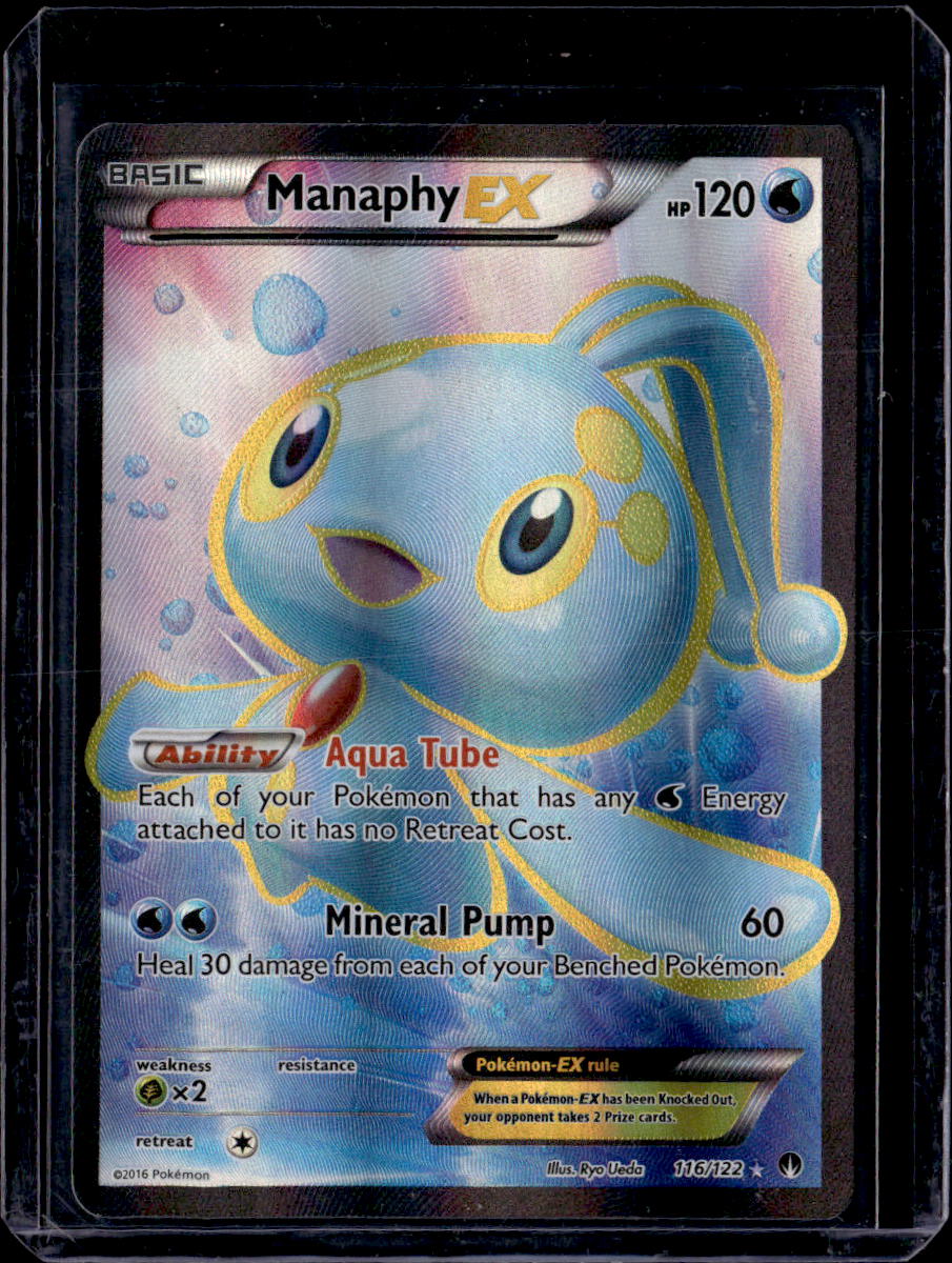 XY - BREAKpoint #116/122 Manaphy EX (Full Art)