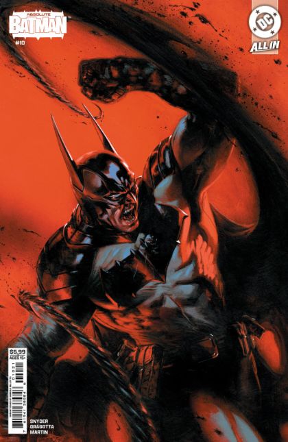 Absolute Batman #10B (Gabriele Dell'Otto Variant) Cover