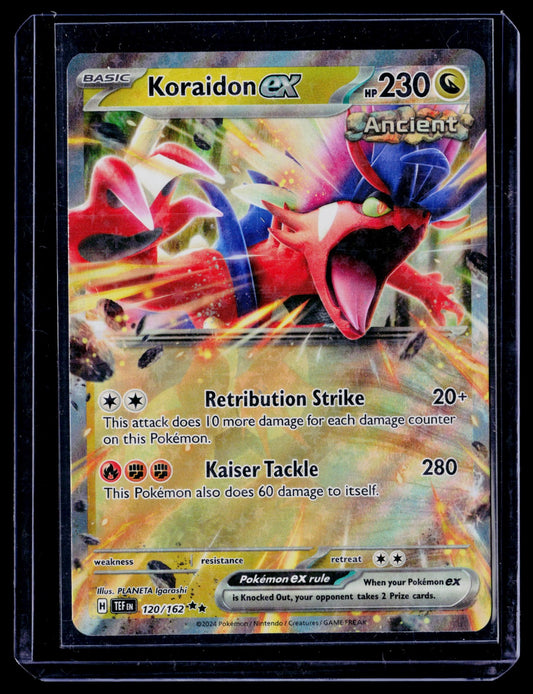 Koraidon ex Holo Double Rare SV05: Temporal Forces 120/162 NM