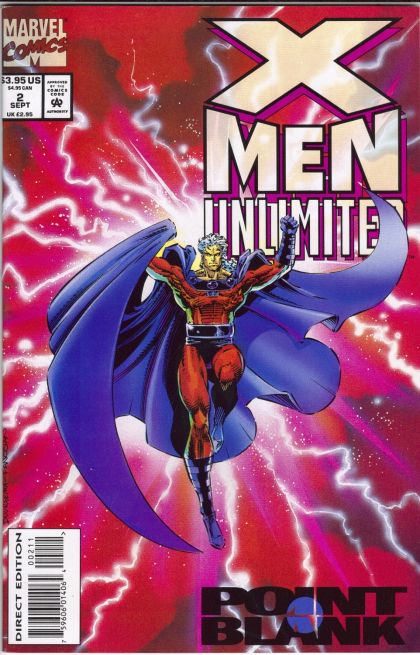 X-Men Unlimited, Vol. 1 #2A (Direct Edition) Cover