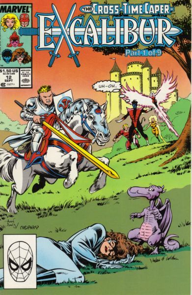 Excalibur, Vol. 1 #12A (Direct Edition) Cover