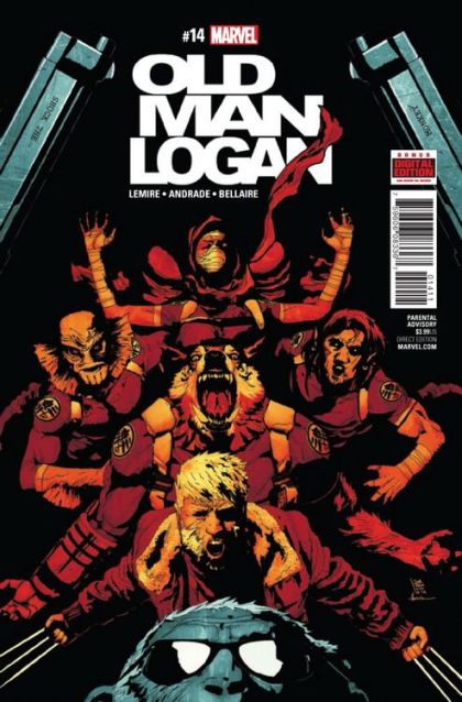 Old Man Logan, Vol. 2 #14 (Andrea Sorrentino Regular) Cover