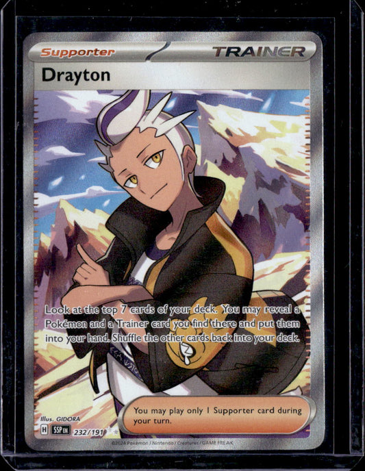 SV08: Surging Sparks #232/191 Drayton