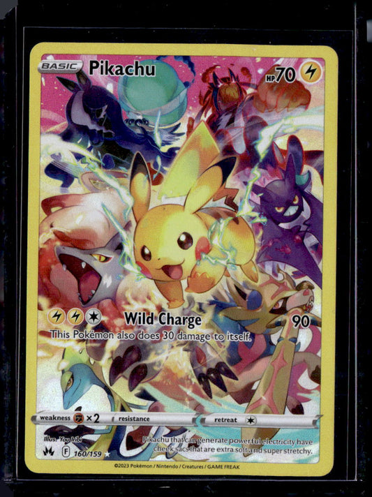 Crown Zenith #160/159 Pikachu (Secret)