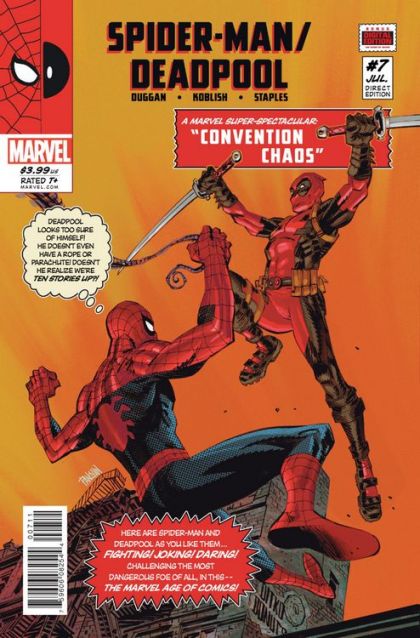 Spider-Man / Deadpool, Vol. 1 #7 (Dan Panosian Regular) Cover
