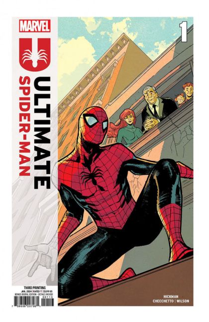 Ultimate Spider-Man, Vol. 2 #1AO (3rd Printing Sara Pichelli) Cover